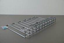 Glazenrek 46 x 32 cm chrome