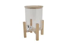 Sapdispenser 3L houten deksel en standaard