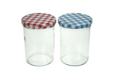 Bokaal met deksel 440ml set van 6