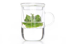 Theeglas met filter 470ml Borosilicate