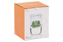 Theeglas met filter 470ml Borosilicate