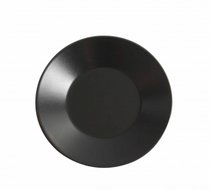 Asia Black plat bord mat zwart 21 cm
