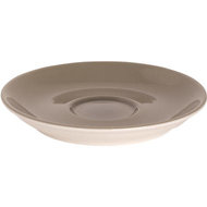 Cappuccino schotel 15,5 cm bruin Bart Maastricht Porselein Colour Cafe