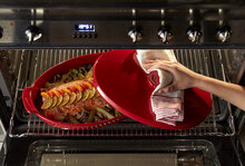 Papillote&nbsp;ovenschaal met deksel 41 cm Emile Henry oven