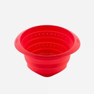 Vouwbare vergiet rood 23 cm