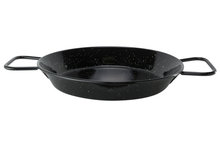 Paellapan 24 cm ge&euml;mailleerd staal
