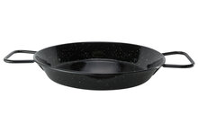 Paellapan 15 cm ge&euml;mailleerd staal