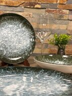 Serviesset 18-delig Sepia