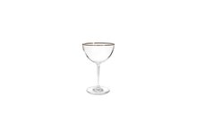 Champagne coupe 35 cl Elegance gouden rand
