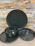 Serviesset 24-delig Baltic black