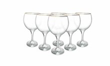 Gin Tonic glas Florence 64,5cl met gouden rand