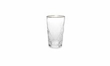 Glas 46 cl met gouden randje Florence
