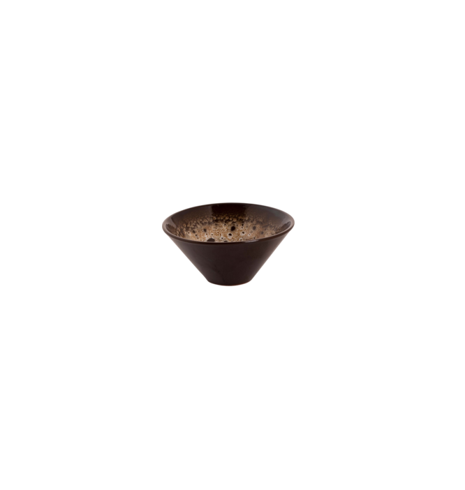 Schaal Sabana 15 cm 50 cl Bruin Wit