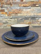 Jersey blauw serviesset