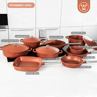 Steelpan 18 cm Rood Performance Series Inductie Westinghouse