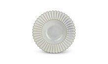 Diep bord Lotus Wit 24/ 13x4cm