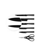 Messenset 7-Delig met messenhouder Ed&euml;nb&euml;rg Black Line 1