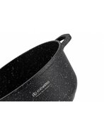 Kookpan Keramische Coating 24 cm Zwart-Zilver Ed&euml;nb&euml;rg Black Line