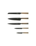 Messenset 6-Delig met houten messenhouder Ed&euml;nb&euml;rg Prestige Line 1