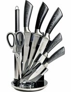 Messenset 6-Delig met roterende messenhouder Ed&euml;nb&euml;rg Prestige Line