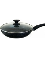 Hapjespan Keramische Coating 24 cm Black Ed&euml;nb&euml;rg Stonetec Line