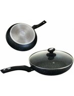 Hapjespan Keramische Coating 28 cm Black Ed&euml;nb&euml;rg Stonetec Line