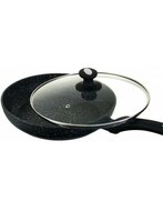 Hapjespan Keramische Coating 28 cm Black Ed&euml;nb&euml;rg Stonetec Line