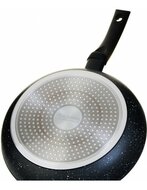 Hapjespan Keramische Coating 28 cm Black Ed&euml;nb&euml;rg Stonetec Line