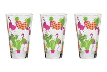 Glas 31 cl Nadia Guatemala set van 3
