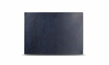 Placemat 43 x 30 cm Lederlook Blauw Layer