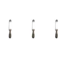 Afschuimspatel 23,5 cm RVS