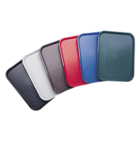 Dienblad 41,5 x 31 cm  zwart polypropyleen Olympia