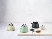 Theepot gietijzer grijs 38 cl Billy