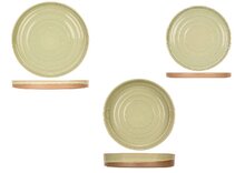 Serviesset 18-delig Basalt Fresh Mint