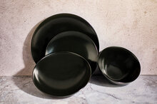 Diep bord 21 cm Venus Black