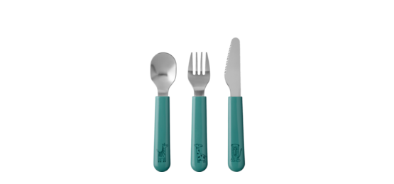 Bestekset 3-delig Turquoise Mepal Mio