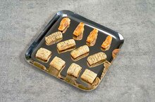 Presentatieschaal RVS 23 cm x 23 cm