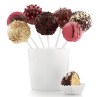 Bakvorm voor 18 Cake Pops Silicone L&eacute;ku&eacute;