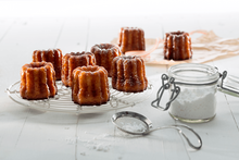 Bakvorm voor 8 Cannel&eacute;s Bordelais Zwart Silicone L&eacute;ku&eacute; 