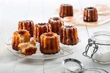 Bakvorm voor 8 Cannel&eacute;s Bordelais Zwart Silicone L&eacute;ku&eacute; 