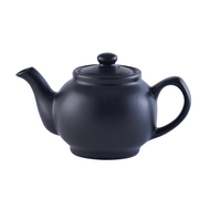 Theepot 1.1L Mat 6-Kops Zwart