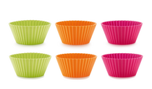 Muffinvormen set van 6 stuks Silicone L&eacute;ku&eacute;