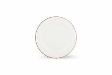 Bord 19 cm met gouden rand Era
