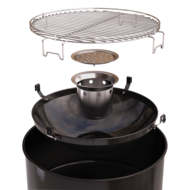 Barbecue ton houtskool Edson Black