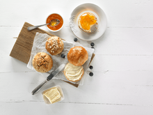 Bakvorm voor 6 Ronde Broodjes L&eacute;ku&eacute;