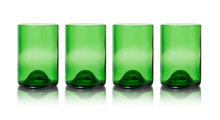 Tumbler 33cl set van 4 Groen Rebottled