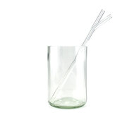 Rietjes Glas Transparant Rebottled 18cm