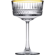 Champagne coupe 26 cl Elysia gouden rand