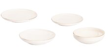 Serviesset 16-delig Wit Goud Ligne D'or