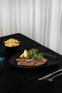 Plat Bord 25 cm Stapelbaar Blackstone